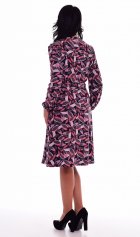 *Платье женское Ф-1-40д (бордо) от компании Новое Кимоно, г. Иваново
