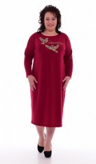*Платье женское Ф-1-46 (бордо) от компании Фореска 37, г. Иваново