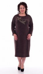 *Платье женское Ф-1-46г (шоколад) от компании Фореска 37, г. Иваново