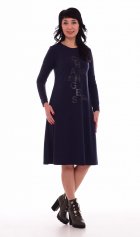 *Платье женское Ф-1-48а (тёмно-синий) от компании Новое Кимоно, г. Иваново