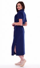 *Платье женское Ф-1-65г (темно-синий) от компании Новое Кимоно, г. Иваново