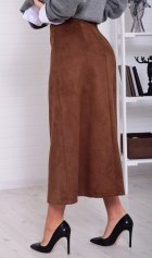 *Юбка женская Ф-9-010 (шоколад) от компании Новое Кимоно, г. Иваново *Юбка женская Ф-9-010 (шоколад) от компании Новое Кимоно, г. Иваново