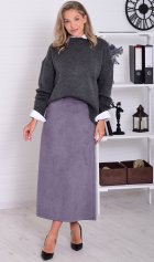 *Юбка женская Ф-9-010а (серый) от компании Новое Кимоно, г. Иваново *Юбка женская Ф-9-010а (серый) от компании Новое Кимоно, г. Иваново