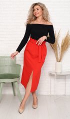 *Юбка женская Ф-9-03а (коралл) от компании Новое Кимоно, г. Иваново