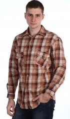 Рубашка мужская длин.рукав от компании Натали 37 (Natali), г. Иваново