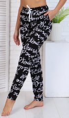 Брюки женские 8-031н (черный) от компании Новое Кимоно, г. Иваново