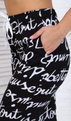 Брюки женские 8-031н (черный) от компании Новое Кимоно, г. Иваново