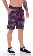 Шорты мужские 9-173б (серый+бордо) от компании Новое Кимоно, г. Иваново