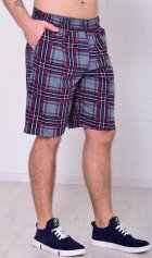 Шорты мужские 9-173б (серый+бордо) от компании Новое Кимоно, г. Иваново