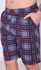 Шорты мужские 9-173б (серый+бордо) от компании Новое Кимоно, г. Иваново