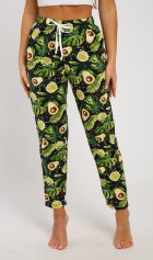 Брюки женские 8-031у (монстера) от компании Новое Кимоно, г. Иваново