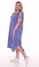 Платье женское 4-095а (крупная полоска) от компании Новое Кимоно, г. Иваново