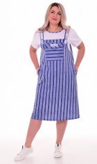 Платье женское 4-083 (голубой) от компании Новое Кимоно, г. Иваново Платье женское 4-083 (голубой) от компании Новое Кимоно, г. Иваново
