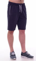 Шорты мужские 9-96ж (синий-меланж) от компании Новое Кимоно, г. Иваново Шорты мужские 9-96ж (синий-меланж) от компании Новое Кимоно, г. Иваново