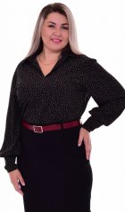 *Туника женская Ф-2-032е (черный) от компании Новое Кимоно, г. Иваново