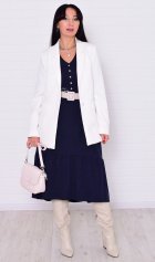 *Платье женское Ф-1-071ж (темно-синий) от компании Новое Кимоно, г. Иваново *Платье женское Ф-1-071ж (темно-синий) от компании Новое Кимоно, г. Иваново