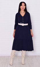 *Платье женское Ф-1-071ж (темно-синий) от компании Новое Кимоно, г. Иваново