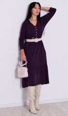 *Платье женское Ф-1-071в (черничный) от компании Новое Кимоно, г. Иваново