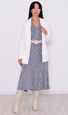 *Платье женское Ф-1-071а (темно-серый) от компании Новое Кимоно, г. Иваново *Платье женское Ф-1-071а (темно-серый) от компании Новое Кимоно, г. Иваново