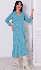 *Платье женское Ф-1-071 (зеленый) от компании Новое Кимоно, г. Иваново