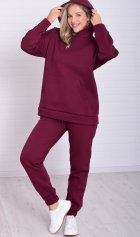 Костюм женский 5-305б (винный) от компании Новое Кимоно, г. Иваново