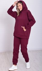 Костюм женский 5-305б (винный) от компании Новое Кимоно, г. Иваново