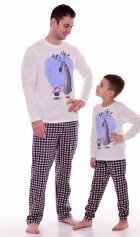 Пижама детская 7-295 (молоко) Мороз от компании Новое Кимоно, г. Иваново