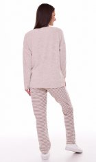 Пижама женская 5-304а (молоко) от компании Новое Кимоно, г. Иваново Пижама женская 5-304а (молоко) от компании Новое Кимоно, г. Иваново