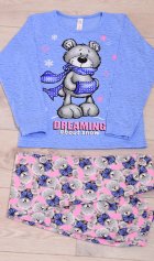 Пижама подростковая 12-102а (розовый) Тедди от компании Новое Кимоно, г. Иваново