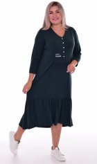 *Платье женское Ф-1-071д (изумруд) от компании Новое Кимоно, г. Иваново