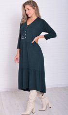 *Платье женское Ф-1-071д (изумруд) от компании Новое Кимоно, г. Иваново