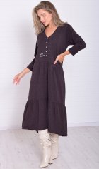 *Платье женское Ф-1-071е (шоколад) от компании Новое Кимоно, г. Иваново
