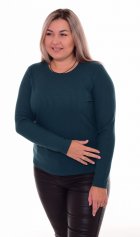 *Джемпер женский Ф-3-038б (малахитовый) от компании Новое Кимоно, г. Иваново
