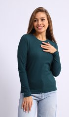*Джемпер женский Ф-3-038б (малахитовый) от компании Новое Кимоно, г. Иваново
