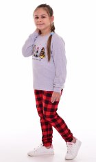 Пижама подростковая 12-107 (светло-серый) Елки от компании Новое Кимоно, г. Иваново Пижама подростковая 12-107 (светло-серый) Елки от компании Новое Кимоно, г. Иваново