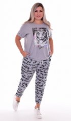 Пижама женская 5-306в (серый) от компании Новое Кимоно, г. Иваново Пижама женская 5-306в (серый) от компании Новое Кимоно, г. Иваново