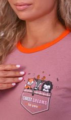 Пижама женская 1-220а (оранж) от компании Новое Кимоно, г. Иваново