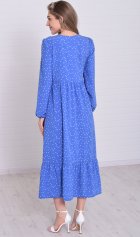 *Платье женское Ф-1-069о (индиго) от компании Новое Кимоно, г. Иваново