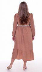 *Платье женское Ф-1-069л (капучино) от компании Новое Кимоно, г. Иваново