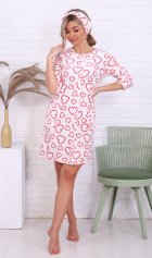 Халат женский 3-217 (молоко) от компании Новое Кимоно, г. Иваново Халат женский 3-217 (молоко) от компании Новое Кимоно, г. Иваново