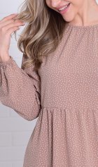 *Платье женское Ф-1-069н (мокко) от компании Новое Кимоно, г. Иваново