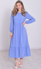 *Платье женское Ф-1-069м (небесный) от компании Новое Кимоно, г. Иваново