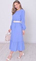 *Платье женское Ф-1-069м (небесный) от компании Новое Кимоно, г. Иваново