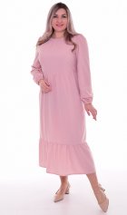 *Платье женское Ф-1-069и (пудра) от компании Новое Кимоно, г. Иваново