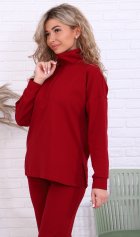 *Костюм женский Ф-5-012ж (винный) от компании Новое Кимоно, г. Иваново