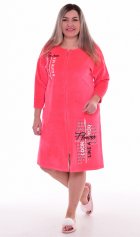 Халат женский 3-218в (коралл) от компании Новое Кимоно, г. Иваново