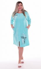 Халат женский 3-218 (ментол) от компании Новое Кимоно, г. Иваново Халат женский 3-218 (ментол) от компании Новое Кимоно, г. Иваново