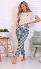 Брюки женские 8-031щ (шалфей) от компании Новое Кимоно, г. Иваново Брюки женские 8-031щ (шалфей) от компании Новое Кимоно, г. Иваново