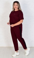 Костюм женский 5-316 (марсала) от компании Новое Кимоно, г. Иваново Костюм женский 5-316 (марсала) от компании Новое Кимоно, г. Иваново