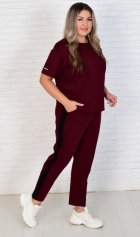 Костюм женский 5-316 (марсала) от компании Новое Кимоно, г. Иваново